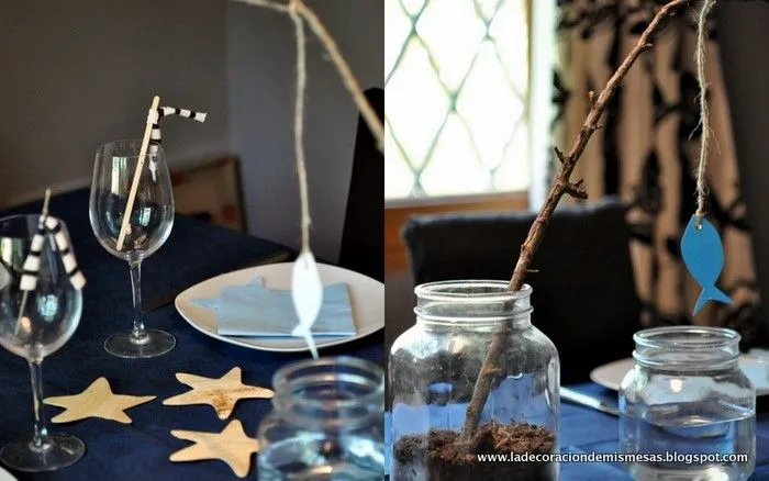 la decoración de mis mesas: Decoración de mesas: Estilo marinero la decoración de mis mesas: Decoración de mesas: Estilo marinero