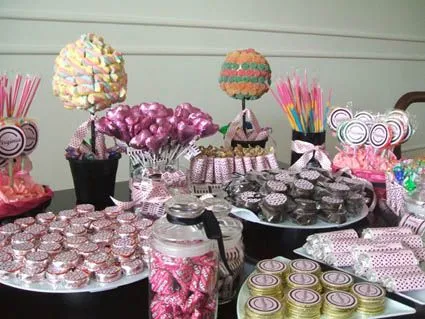 Decoración de mesas de dulces para 15 años - Imagui Decoración de mesas de dulces para 15 años - Imagui