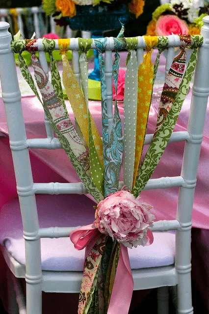 la decoración de mis mesas: Ideas para fiestas: Decorar las sillas I