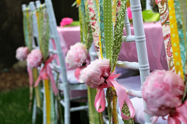 la decoración de mis mesas: Ideas para fiestas: Decorar las sillas I