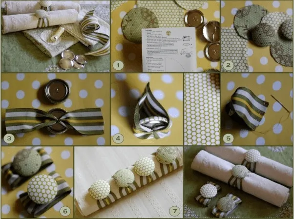 la decoración de mis mesas: Ideas para servilleteros II