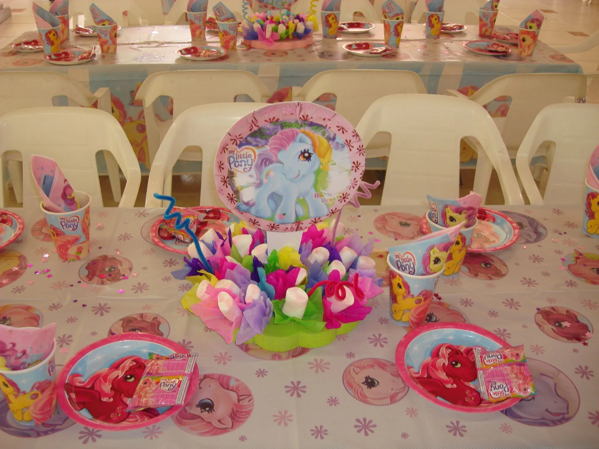 Decoracion de Mesas infantiles My Little Pony - mi pequeño pony ...