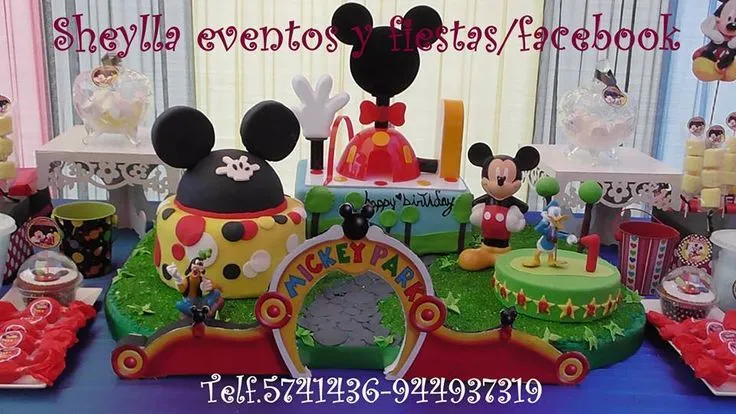 Decoración de Mickey Mouse, bebe, Bocaditos personalizados ... Decoración de Mickey Mouse, bebe, Bocaditos personalizados ...
