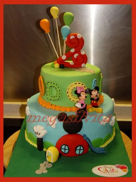 Tortas de fondant de Mickey Mouse - Imagui