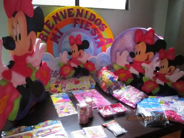 DECORACION MINNIE MOUSE FIESTAS INFANTILES|Recreacionistas ...