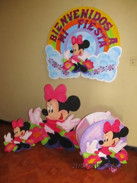 DECORACION MINNIE MOUSE FIESTAS INFANTILES|Recreacionistas ...