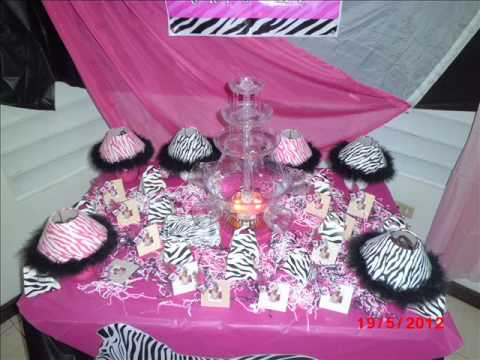 Decoración Minnie Mouse~Zebra.wmv - YouTube