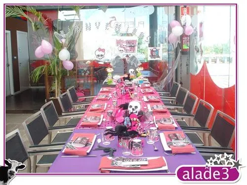 Animación Infantil: Decorar fiestas al estilo Monster High ... Animación Infantil: Decorar fiestas al estilo Monster High ...