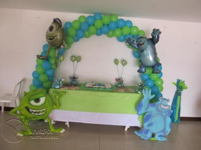Decoraciónes monster inc - Imagui
