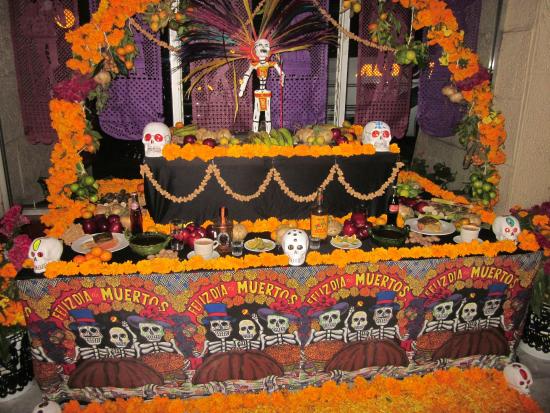 Decoración Día de Muertos: fotografía de Mision de Los Angeles ... Decoración Día de Muertos: fotografía de Mision de Los Angeles ...