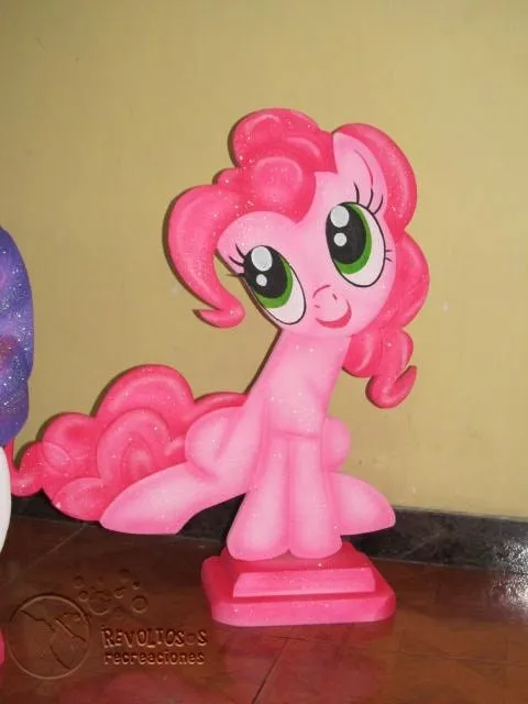 DECORACION DE MY LITTLE PONY CON ICOPOR | Decoracion fiestas ...