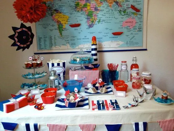 decoracion original para cumpleaños. FIESTA MARINERA BY "FIESTA Y ... decoracion original para cumpleaños. FIESTA MARINERA BY "FIESTA Y ...