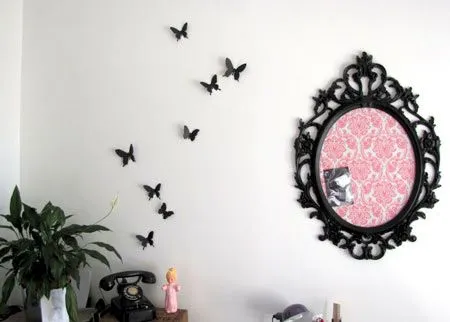 Decoración pared mariposas | Decoración Hogar, Ideas y Cosas ...