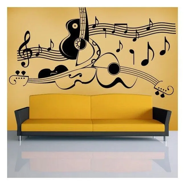 Decoración Paredes Arte Musical