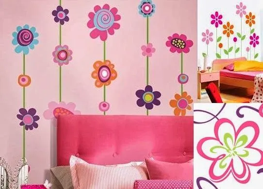 DECORACIÓN DE LAS PAREDES DEL DORMITORIO INFANTIL - DORMITORIO ...