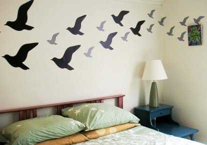 Decoración de paredes con esténcil, ¡renueva tu decoración ... Decoración de paredes con esténcil, ¡renueva tu decoración ...