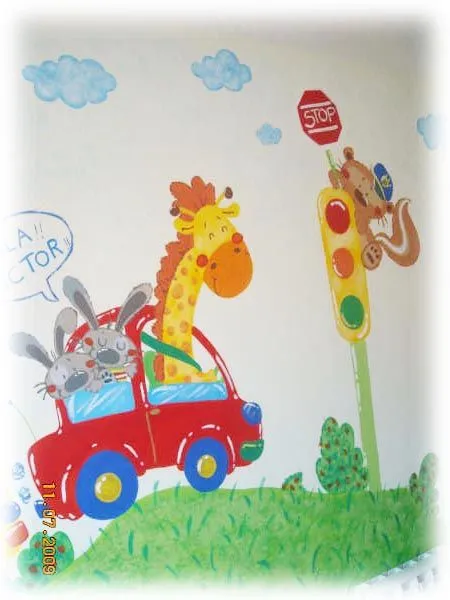 DECORACION PAREDES: MURALES PINTADOS | Decoideas.Net DECORACION PAREDES: MURALES PINTADOS | Decoideas.Net