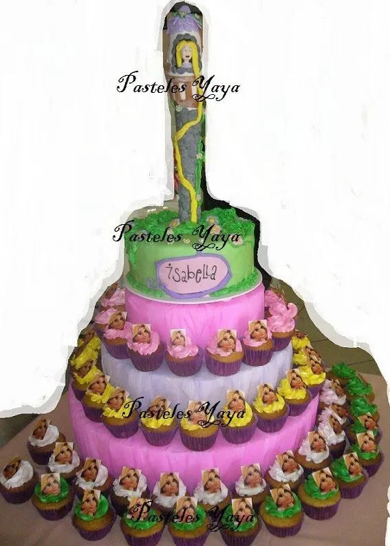 Pasteles rapunzel - Imagui