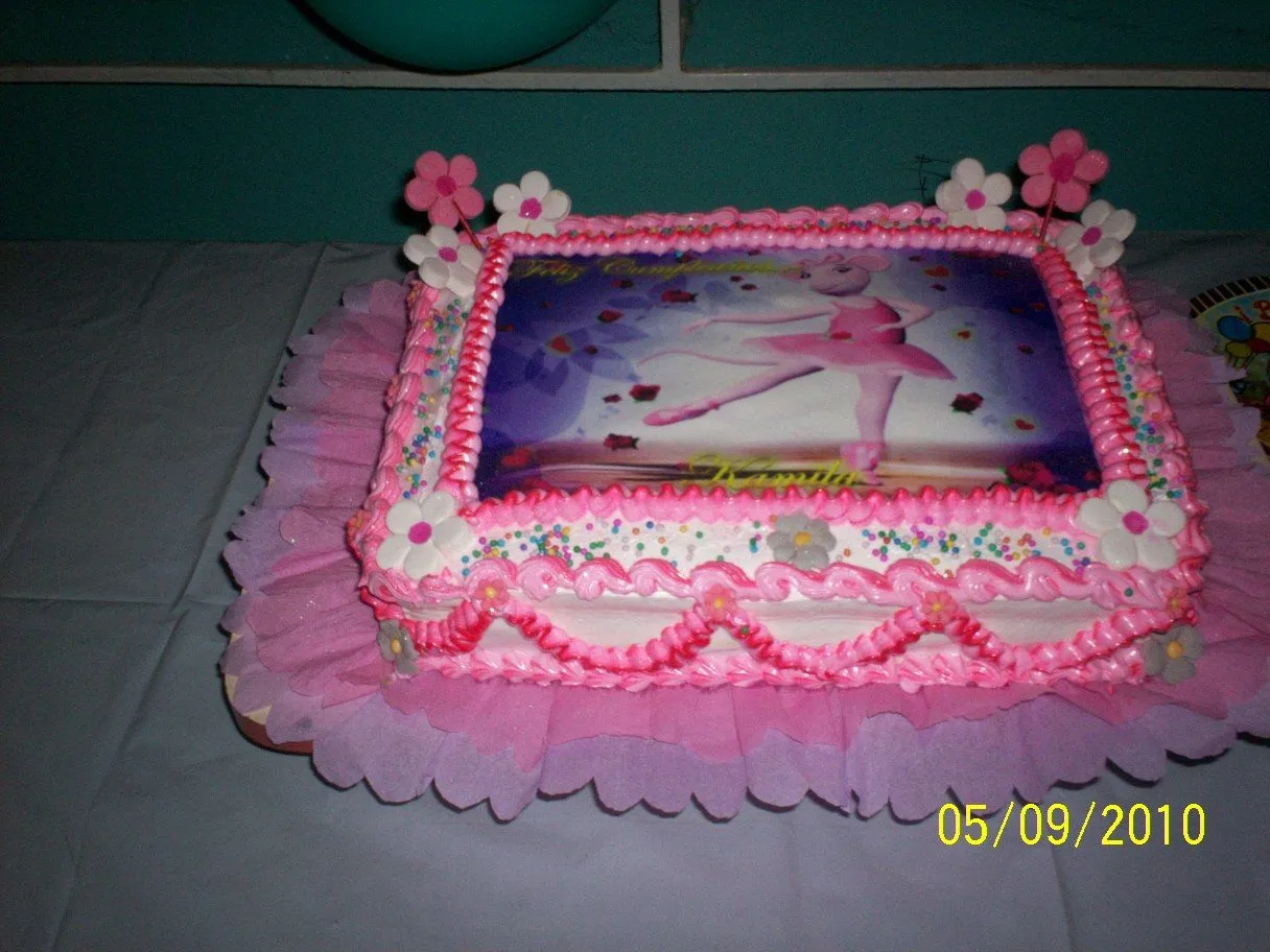 Tartas decoradas de Angelina Ballerina - Imagui Tartas decoradas de Angelina Ballerina - Imagui