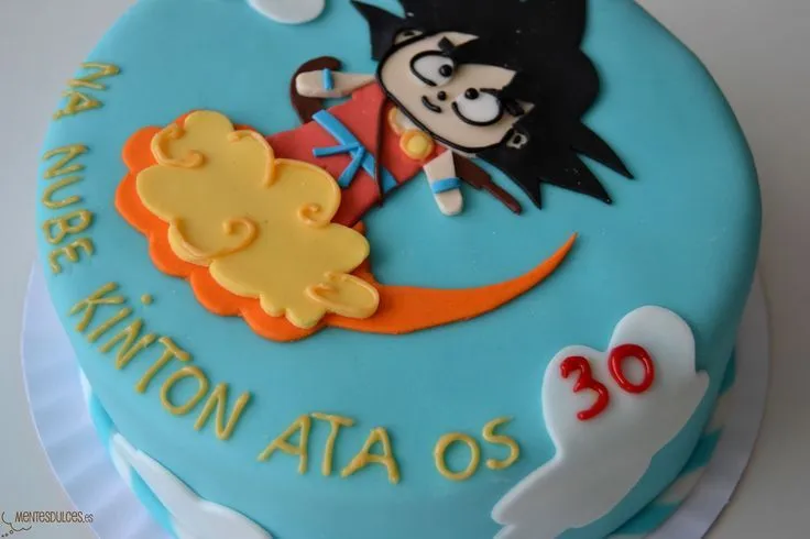 decoracion de pasteles de goku - Buscar con Google | Cakes ...