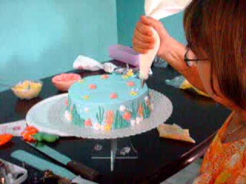 decoración de pasteles - YouTube