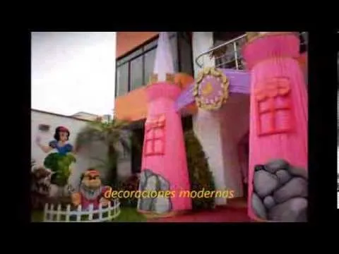 decoracion personalizada mesas princesas decoazul 3493291 - YouTube decoracion personalizada mesas princesas decoazul 3493291 - YouTube