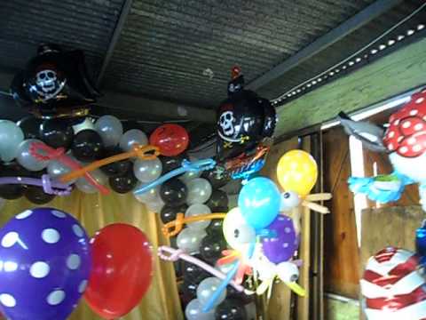 DECORACION PIRATA EN GLOBOS Y GLOBOLOGIA POR GRACIELA SANABRIA 707 ... DECORACION PIRATA EN GLOBOS Y GLOBOLOGIA POR GRACIELA SANABRIA 707 ...