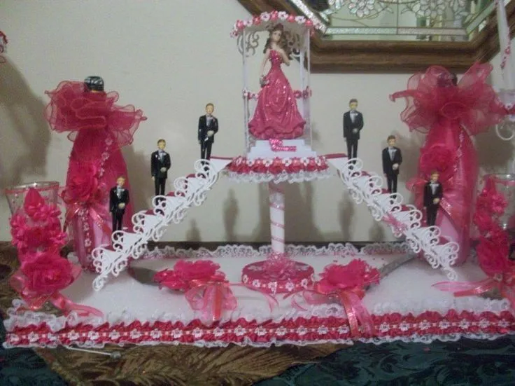 decoracion para una quinceanera | AREGLO PARA MESA PRINCIPAL CO ...