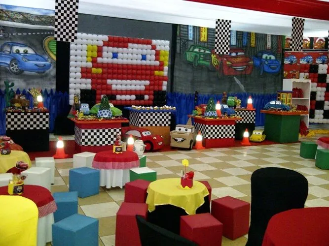decoracion rayo mcqueen | celsior eventos