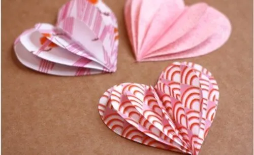 Decoración San Valentín: Guirnaldas de Corazones de Tela ... Decoración San Valentín: Guirnaldas de Corazones de Tela ...