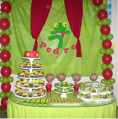 Decoración del sapo pepe para cumpleaños - Imagui