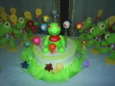 Tortas Artesanales y Decoradas: CUMPLEAÑOS INFANTIL- SAPO PEPE Tortas Artesanales y Decoradas: CUMPLEAÑOS INFANTIL- SAPO PEPE