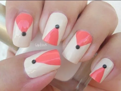 Sencillo diseño de uñas para principiantes | Decoración de Uñas ... Sencillo diseño de uñas para principiantes | Decoración de Uñas ...