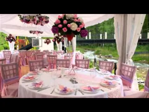 Decoracion de Sillas Para Eventos - YouTube