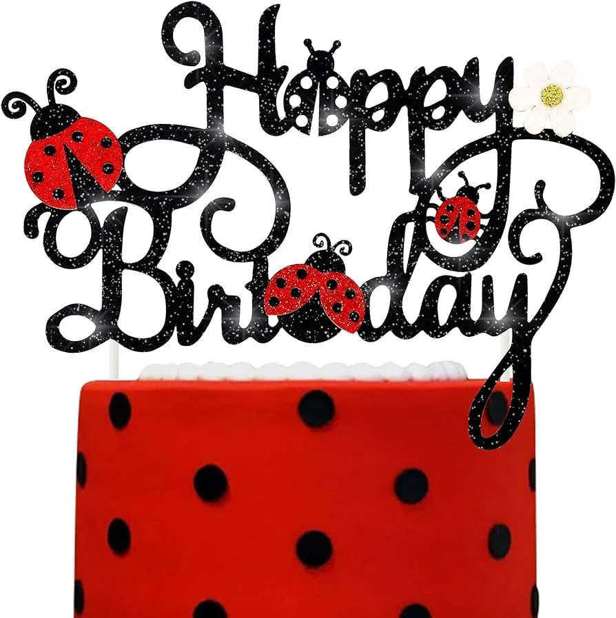 Decoración para tarta de mariquita con diseño de mariquita, decoración de fiesta de cumpleaños o baby shower : Amazon.com.mx: Alimentos y Bebidas Decoración para tarta de mariquita con diseño de mariquita, decoración de fiesta de cumpleaños o baby shower : Amazon.com.mx: Alimentos y Bebidas