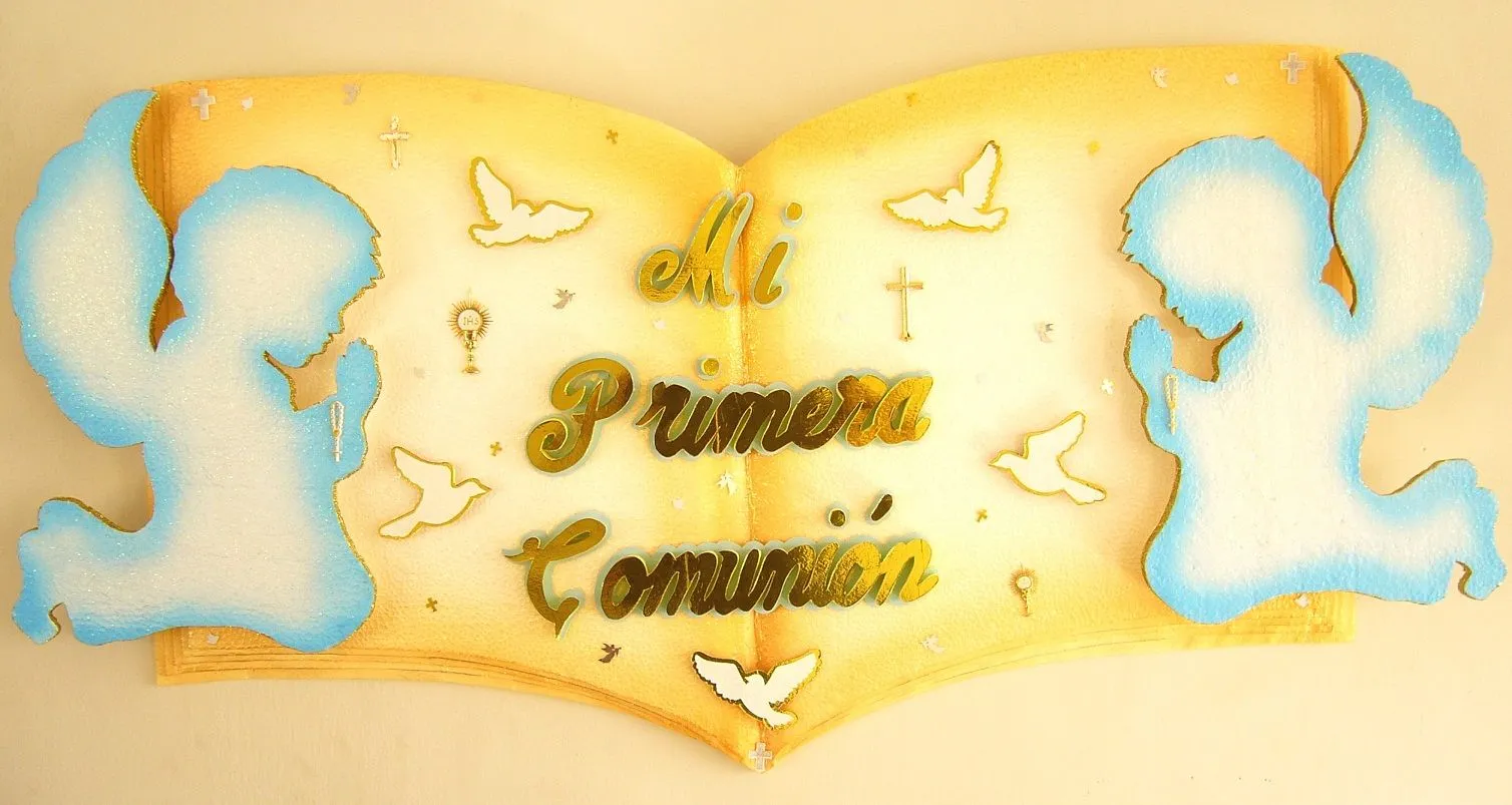 DECORACION EN TECNOPOR. Lima - Perú: Decoración Primera Comunión ...