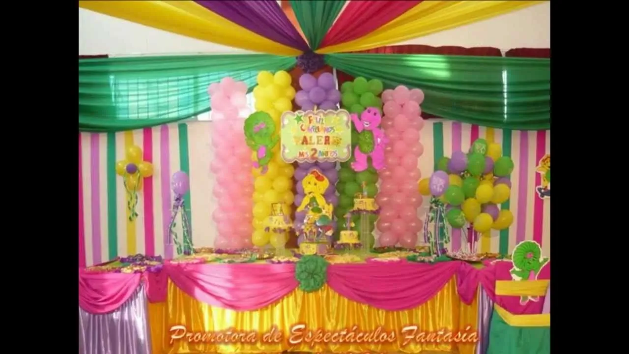 Decoración con telas para fiestas infantiles - Imagui