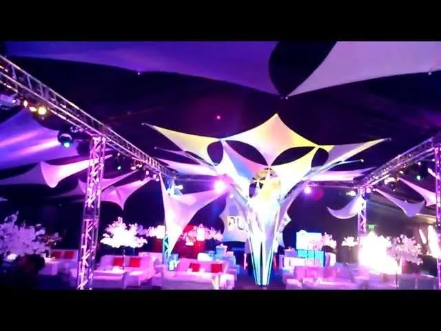 Decoración con Telas Tensadas, Tensoformit en Evento Experiencia ... Decoración con Telas Tensadas, Tensoformit en Evento Experiencia ...
