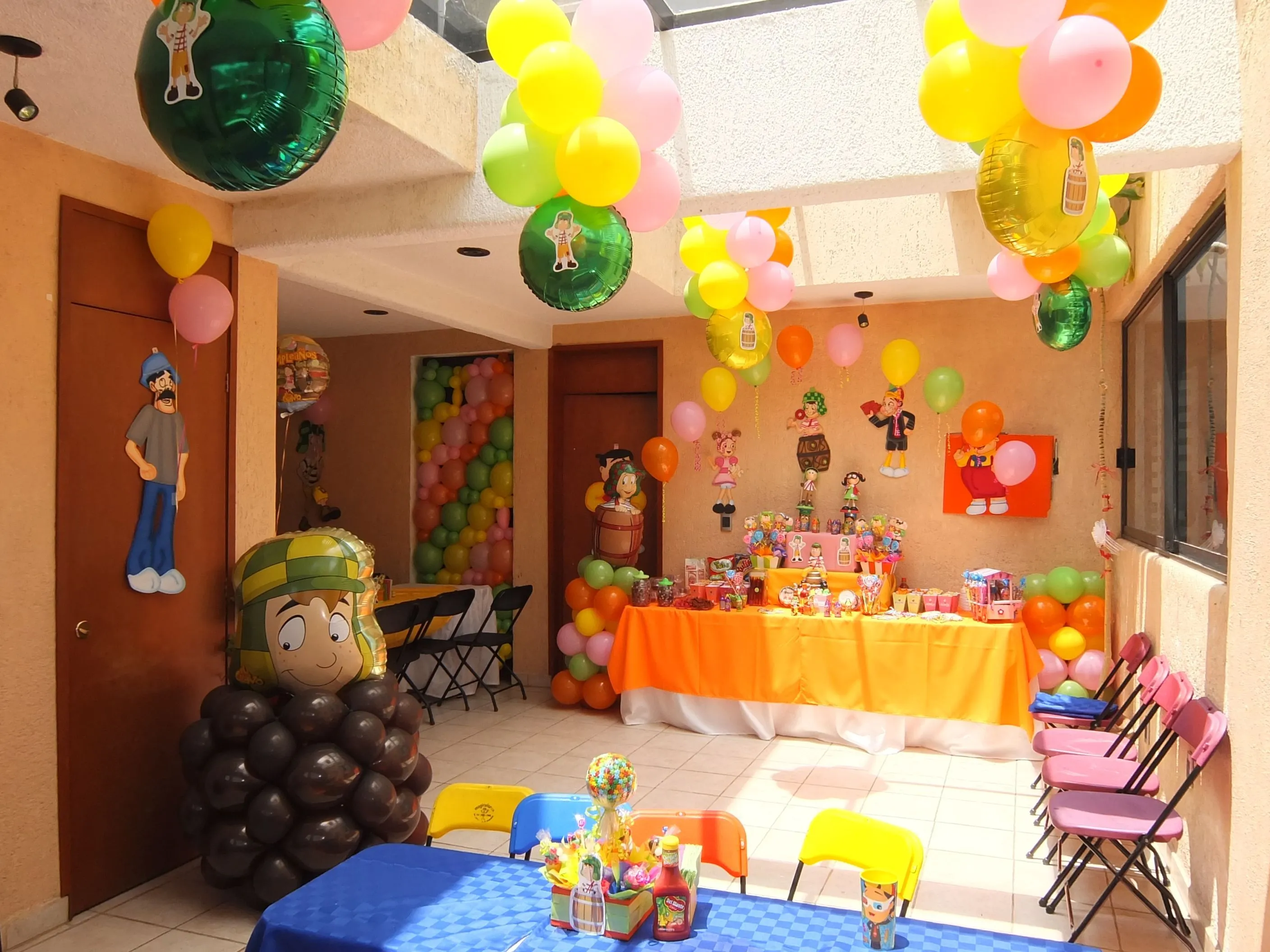 Decoración Temática Chavo del Ocho: Globos, Centros de Mesa y Mesa ... Decoración Temática Chavo del Ocho: Globos, Centros de Mesa y Mesa ...