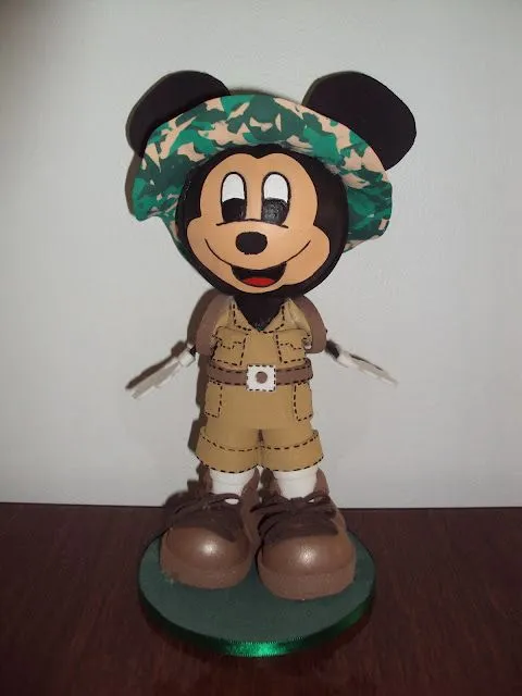 Fofuchas de Mickey Mouse moldes - Imagui