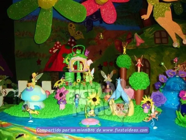 Decoracion de TORTAS CAMPANITA tinkerbell on Pinterest | Ideas ...