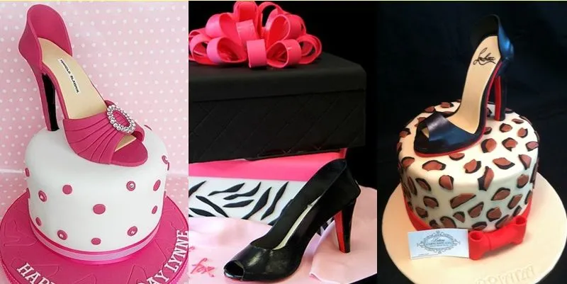 Decoracion de tortas zapatos - Mundo Pastel