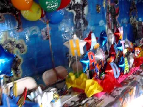 decoracion de transformers - YouTube