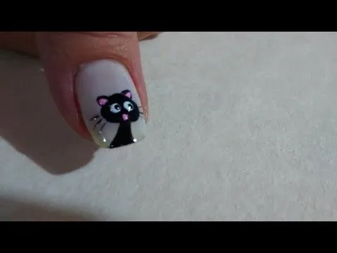 Decoración de uñas flores neon - Neon flowers nail art - YouTube ...