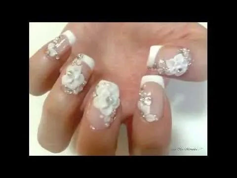 Decoracion de Uñas de Gel Sencillas y Bonitas - YouTube Decoracion de Uñas de Gel Sencillas y Bonitas - YouTube