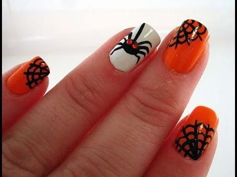 Decoración de Uñas para Halloween - Halloween Nail Art - YouTube Decoración de Uñas para Halloween - Halloween Nail Art - YouTube