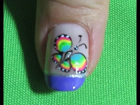 Decoracion de uñas mariposa - Como Pintar una Mariposa - Butterfly ... Decoracion de uñas mariposa - Como Pintar una Mariposa - Butterfly ...