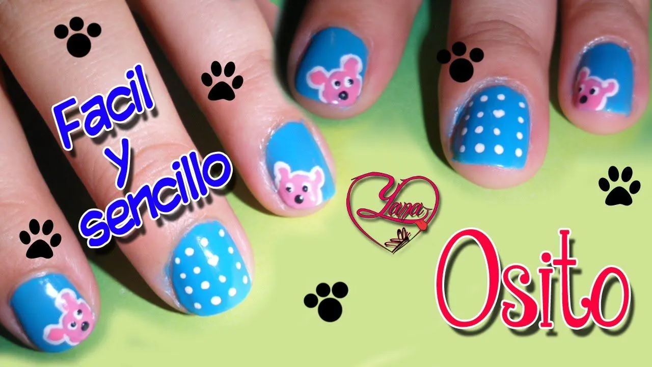 Uñas decoradas para niñas - Imagui