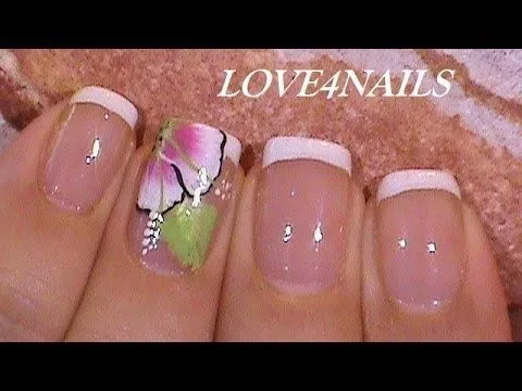 Decoracion de Uñas Para Novia Tutorial - YouTube