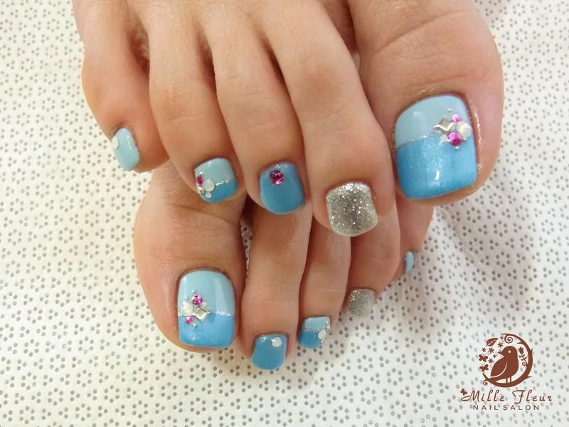 Decoración de uñas para los pies hermosas | Pedicura : Imagenes ...